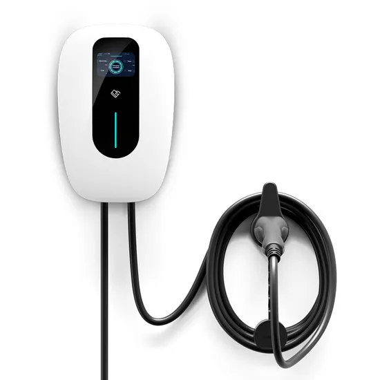 Station de recharge EV Wallbox courant monophasé réglable avec écran LCD