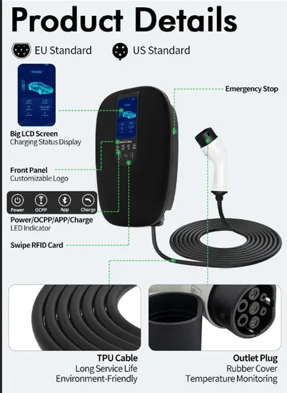 Green Science 7kw 32A Type 2 EV Wallbox avec station de recharge