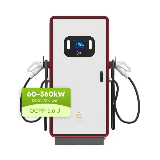 Type 2 380V OEM palette emballant le chargeur au sol EV DC 60kw