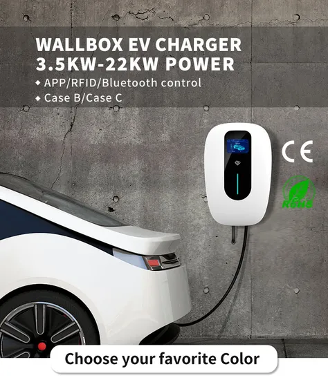 Carte RFID/APP Green Science Carton Box EV Chargeur Wallbox avec RoHS