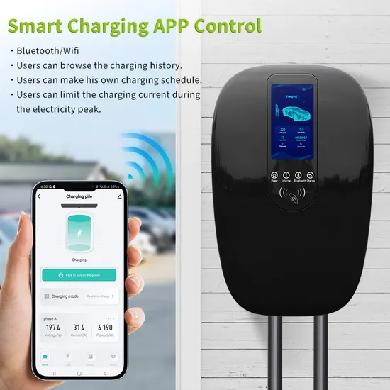 Station murale intelligente EV à usage domestique, Type 1, Type 2, niveau 2, chargeur de voiture pour véhicule électrique, Station de recharge