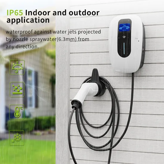 Nouveau design 22kw Type2 EV chargeur Wallbox chargeur de voiture électrique Type de maison avec contrôle APP