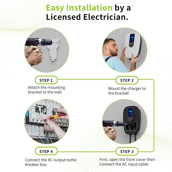Station de recharge de voiture à courant alternatif, chargeur EV 22kw 32A, vente en gros pour véhicule électrique