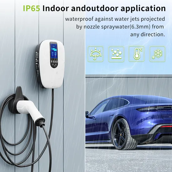 Chargeur EV Wallbox de type 2 7 kW avec câble de 5 m de longueur