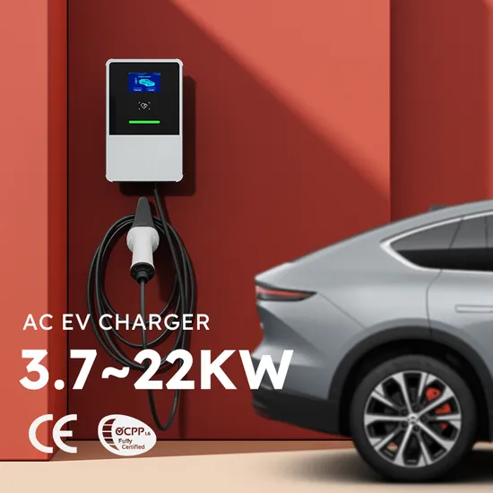 Boîtier mural d'énergie solaire monophasé, télécommande, utilisation domestique intelligente, 32 a, 7kw, Station de chargeur EV avec support pour voiture EV