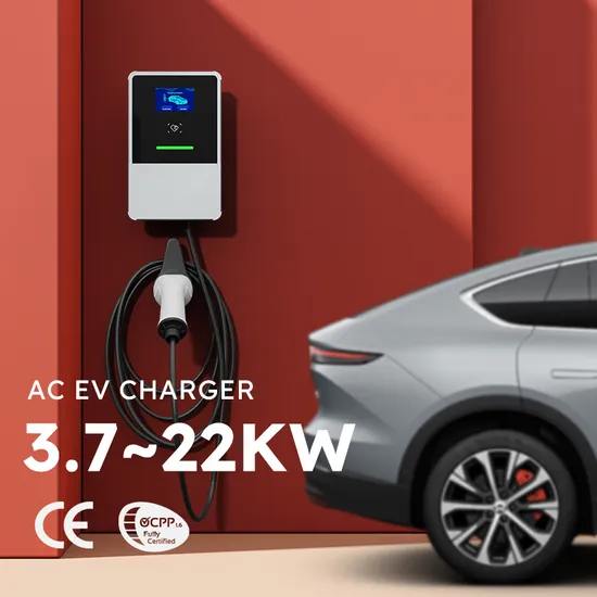Boîtier mural d'énergie solaire monophasé, télécommande, utilisation domestique intelligente, 32 a, 7kw, Station de chargeur EV avec support pour voiture EV