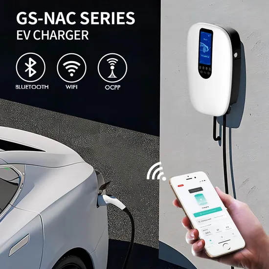 Type de chargeur 22kw EV du contrôle APP 2, station de recharge pour véhicule électrique Ocpp