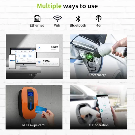 Station de recharge murale pour chargeur AC EV, 22kw, 32a, Ocpp 1.6, application Plug and Play, vente en gros, Type 2