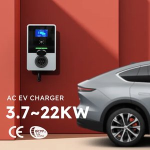 Chargeur EV de point de charge de voiture électrique 22kw, vente en gros avec Ocpp1.6j, WiFi, Ethernet/4G