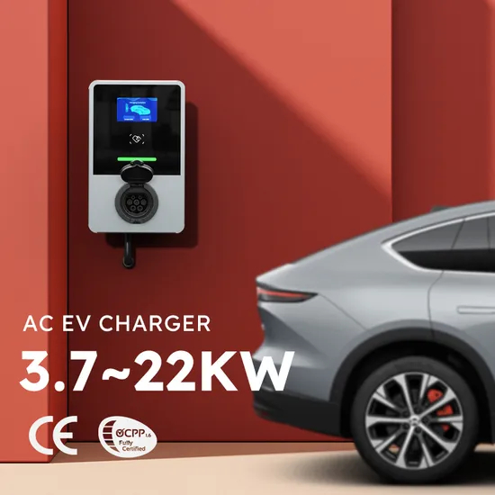 Chargeur EV de point de charge de voiture électrique 22kw, vente en gros avec Ocpp1.6j, WiFi, Ethernet/4G