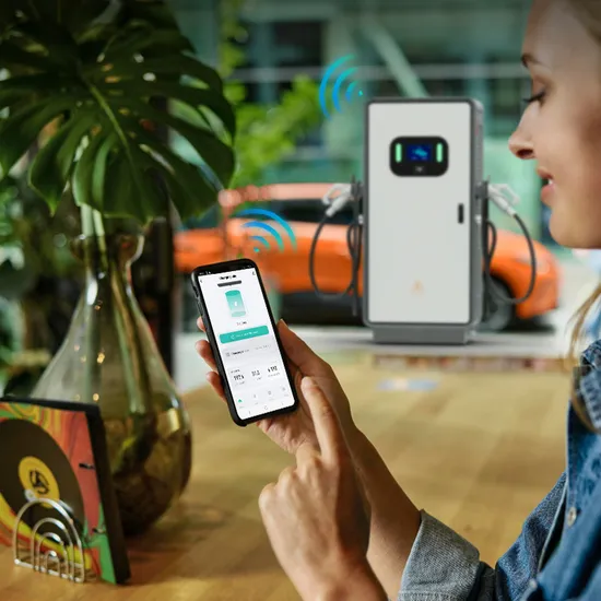 Satations de charge rapides du chargeur 160kw Ocpp EV DC