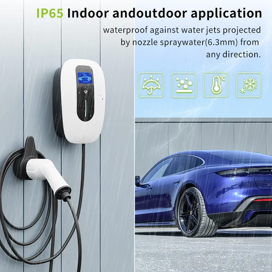 Nouveau design 22kw Type2 EV chargeur Wallbox chargeur de voiture électrique Type de maison avec contrôle APP