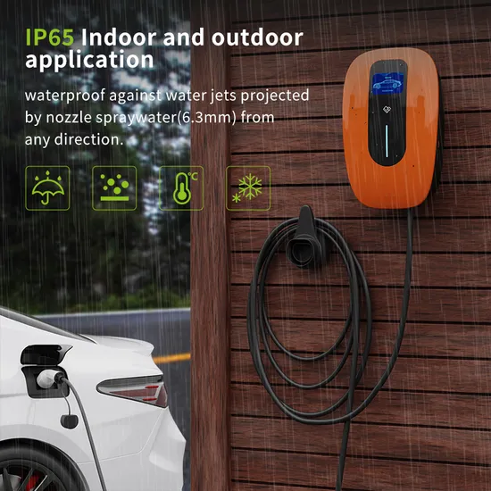 Chargeur intelligent EV de type 2/Gbt 22kw avec carte WiFi/APP/RFID pour un usage domestique