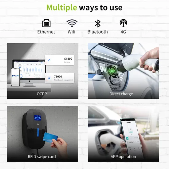 Fabricant Ocpp Type2 Type1 11kw AC EV Chargeur Wallbox APP Control