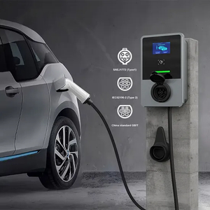 WiFi Ocpp1.6j RS-485 CE RoHS Reach Listé Charge rapide 7kw 11kw 22kw Boîte murale Norme CEI Chargeur de voiture électrique Type 2 Station de recharge EV