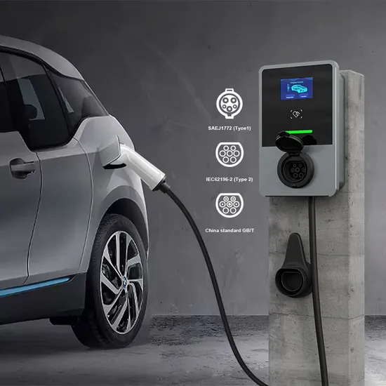 WiFi Ocpp1.6j RS-485 CE RoHS Reach Listé Charge rapide 7kw 11kw 22kw Boîte murale Norme CEI Chargeur de voiture électrique Type 2 Station de recharge EV