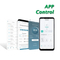 FCC ETL a passé la carte RFID WiFi 4G APP contrôle monophasé 110V 220V 32A/40A/48A niveau 2 AC EV chargeur Wallbox avec prise J1772 Type1
