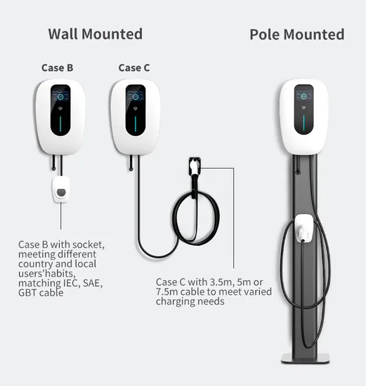 La science verte RoHS a approuvé le type de boîte de carton 2 chargeur portatif EV Wallbox