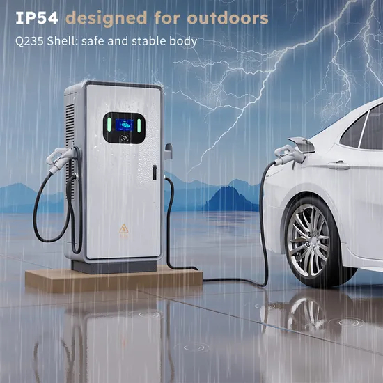 Chargeur EV à montage au sol GB/T 160kw DC, alimentation d'usine