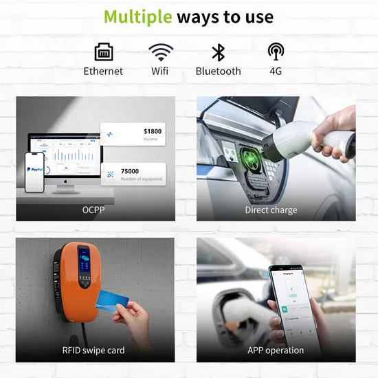 11 kilowatts chargeur de voiture de véhicule électrique de stations de charge à C.A. EV de 22 kilowatts
