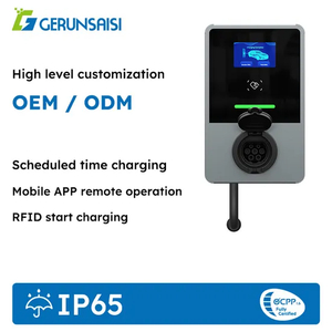 Chargeur électrique intelligent Wallbox Home EV avec WiFi/Bluetooth/carte RFID/APP