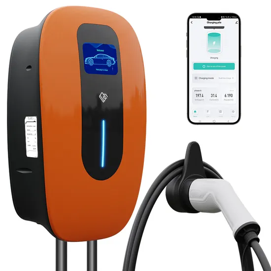 Chargeur EV de type 2, chargement mural pour usage domestique avec carte APP/RFID