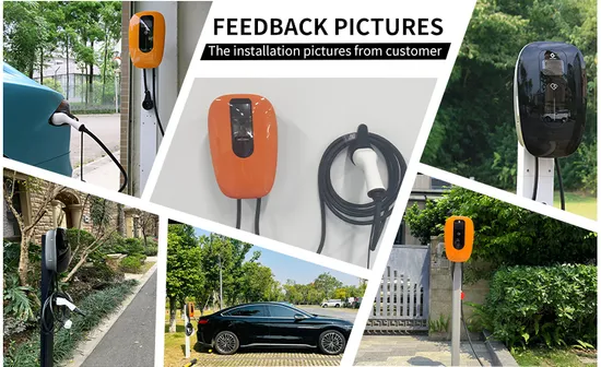 Green Science Wallbox chargeur mural Ev voiture 3 phases Wallbox 22KW charge 32A AC EV Station de chargeur avec OCPP