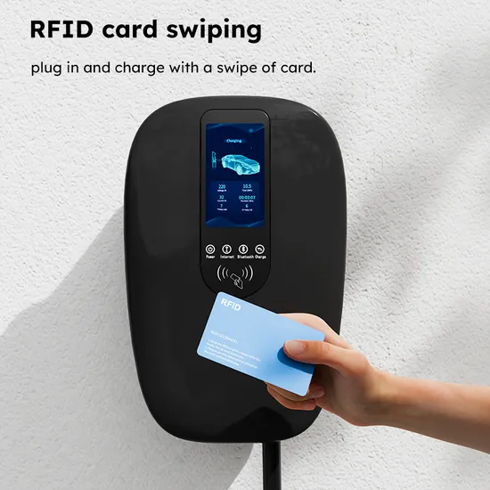 Chargeur de voiture Evse 220 V pour tous les véhicules électriques avec fonctions WiFi/APP/carte RFID
