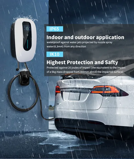 Chargeur lent de niveau 2-EV de la station de recharge EV approuvée par RoHS 32 AMP