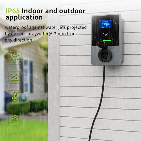 Chargeur de boîte murale EV approuvé CE RoHS, usage domestique avec application