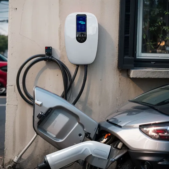La station de chargeur à C.A. EV de Wallbox de 22 kilowatts 11kw empile l'utilisation commerciale