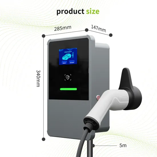 Boîtier mural d'énergie solaire monophasé, télécommande, utilisation domestique intelligente, 32 a, 7kw, Station de chargeur EV avec support pour voiture EV