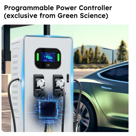 Station de recharge Super rapide EV 180kw sur autoroute, Point de chargeur pour bus électrique public 60kw 120kw jusqu'à 180kw