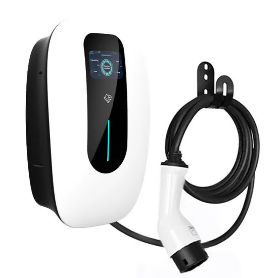 Station de recharge EV Wallbox courant monophasé réglable avec écran LCD