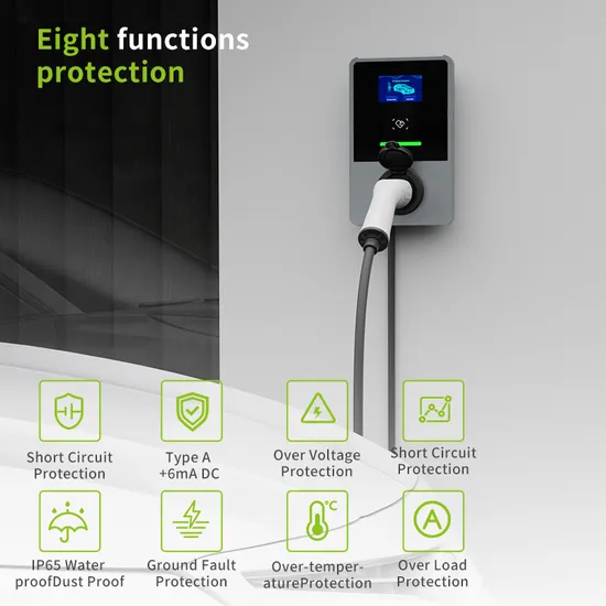 Station de recharge rapide pour véhicule EV, 22kw, avec prise