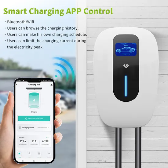 Pile de charge à la maison de chargeur à C.A. EV d'Ocpp 22 kilowatts fixée au plancher avec Ocpp 1,6 facultatif
