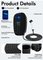 Station de recharge rapide pour voiture électrique AC Home Wallbox EV, 22kw