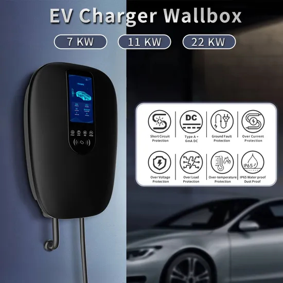 Chargeur de voiture d'alimentation de batterie EV triphasé 400V Ocpp1.6j avec CE