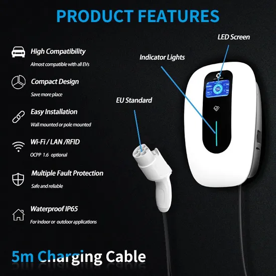 Chargeur intelligent WiFi EV avec application de contrôle intelligent