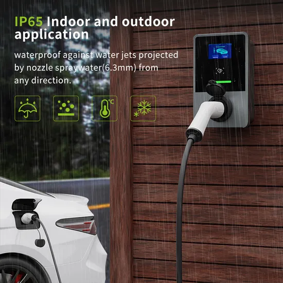 Station de recharge AC EV, pile à usage commercial, fonction Ocpp, chargeur 11kw 16a pour voiture électrique