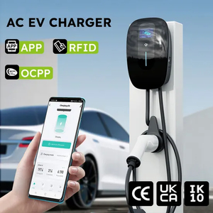 Station de recharge de type 2 pour véhicules électriques, vente en gros, avec carte WiFi/APP/RFID
