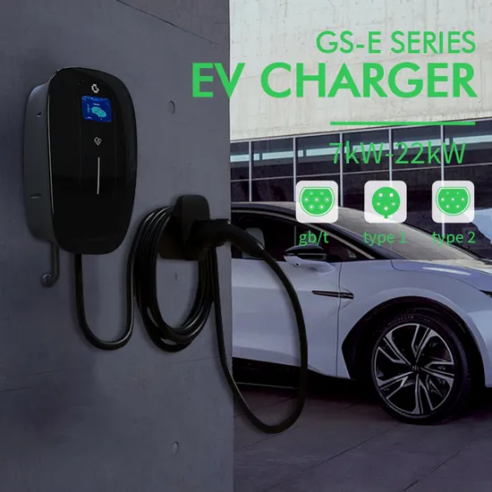 Station de chargeur de voiture de contrôle AC APP, chargeur EV 22kw