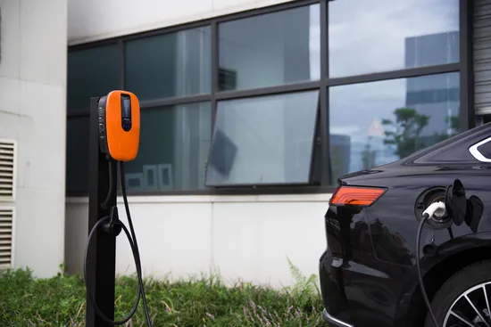 Support mural intelligent pour station de recharge APP EV, chargeur 7kw 11kw 22kw EV