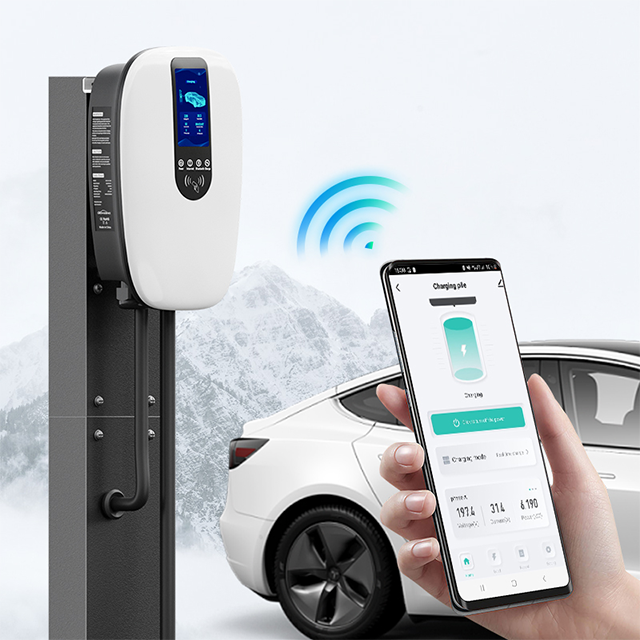 Greenscience nouveau Type de chargeur Ev domestique 7KW 11KW 22kw, Station de chargement rapide pour véhicule électrique et voiture, boîte murale
