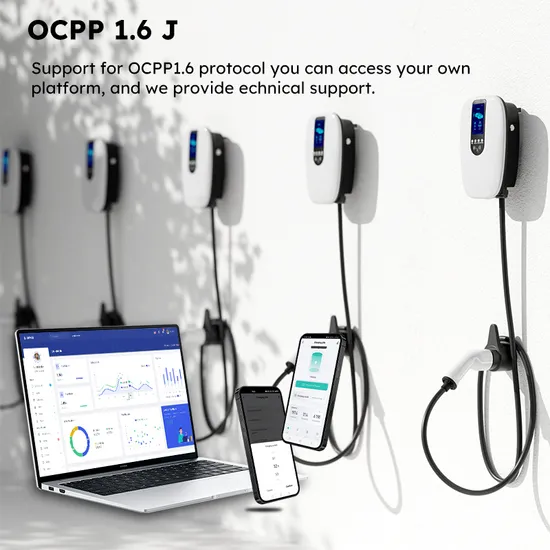 Chargeur Smart EV Type1/Type2/Gbt avec carte RFID/WiFi/Bluetooth/APP