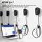Chargeur Smart EV commercial de type 2/Gbt avec carte RFID/APP/Ocpp 1.6