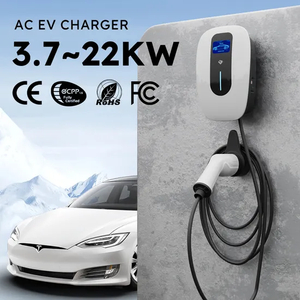 Station de recharge commerciale pour voiture EV, Type 2/Gbt Ocpp, 22kw, avec application/carte RFID/WiFi