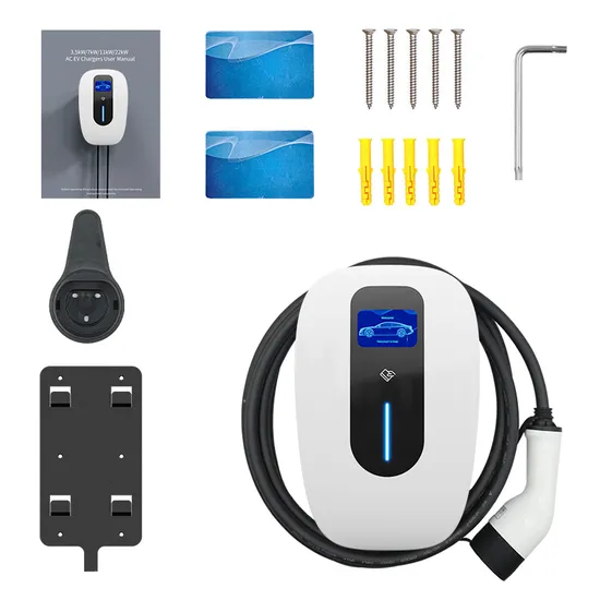 Station de recharge EV AC de type 2 de 7 kw avec application/carte RFID/Wi-Fi/4G