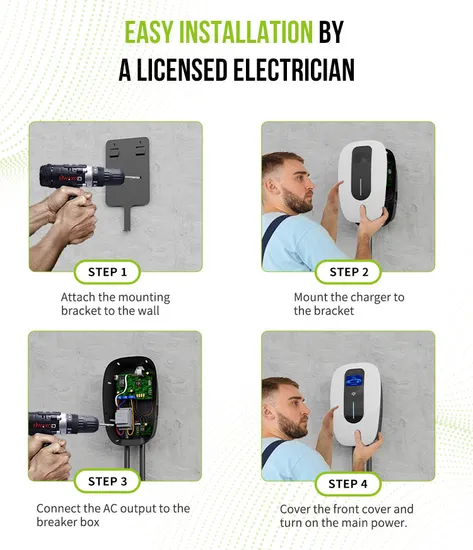 L'usine chinoise fournit directement des stations de recharge au sol Ocpp 1.6j Type1 Type2 16A 32A 3,7kw 7kw 11kw 20kw 22kw, chargeur Portable EV