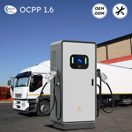 Chargeur DC EV 160 kW avec écran 73 pouces pour la personnalisation de la langue